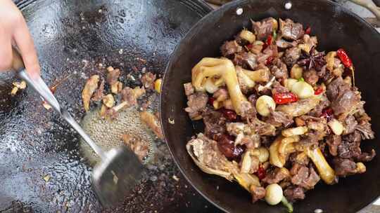 烹饪美味鸭肉