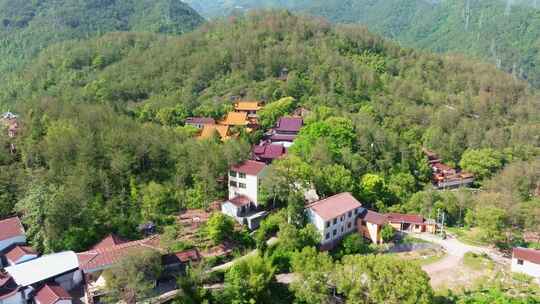 【合集】航拍丽水灵山寺风景区