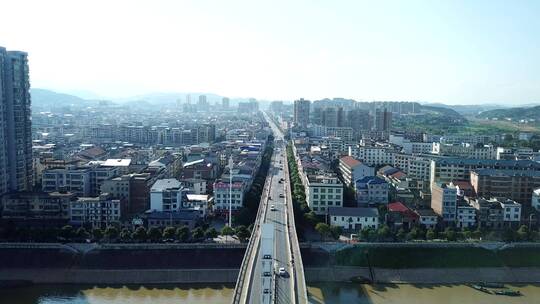 湖南衡山县衡山大桥视频素材模板下载