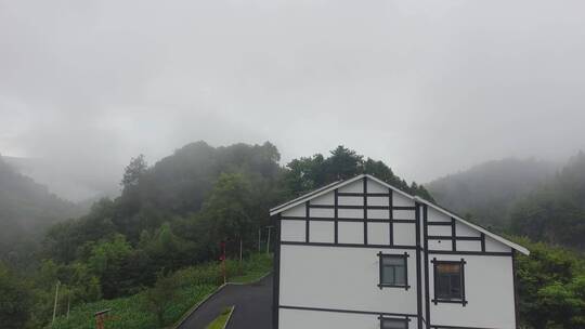 4K航拍大山深处小山村合集