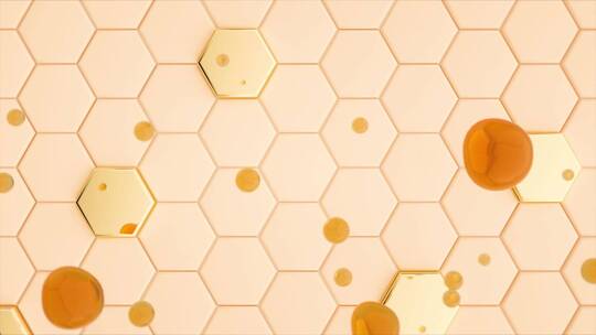 蜂窝蜂蜜精华分子油维生素E营养面膜水润