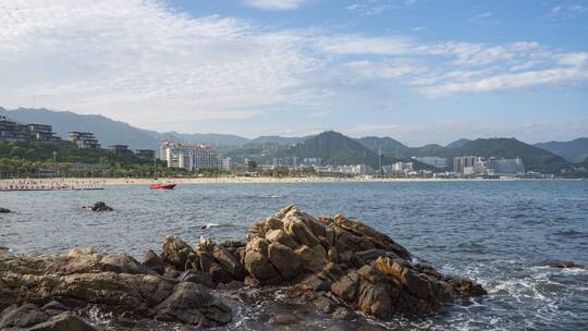 大梅沙海边风光延时