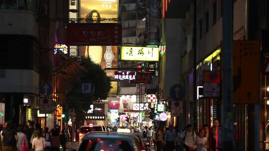 香港街头夜生活