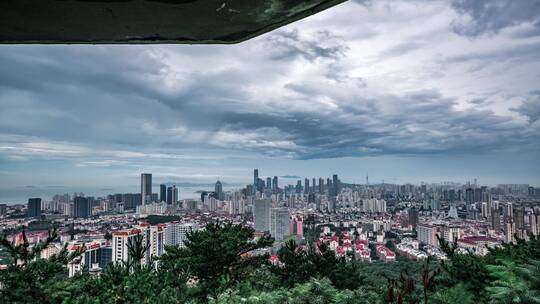 暴雨袭来延时