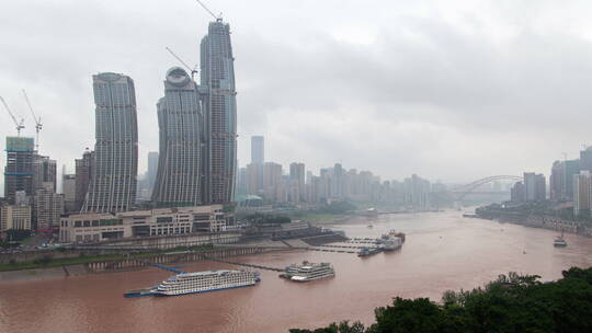 重庆城市河流与桥梁