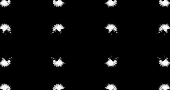 454 4K超清黑白简约几何旋转线条背景