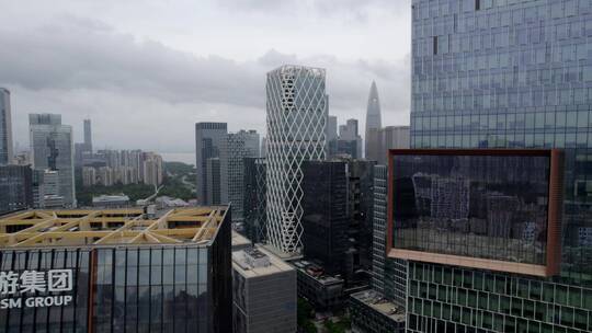 2022深圳南山腾讯滨海大厦视频素材模板下载