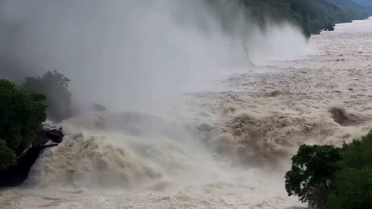 洪涝灾害山洪爆发水土流失