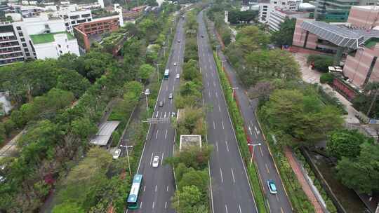 深圳深南大道-城市交通-城市车流