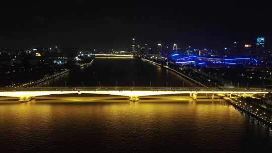 华南大桥夜景交通