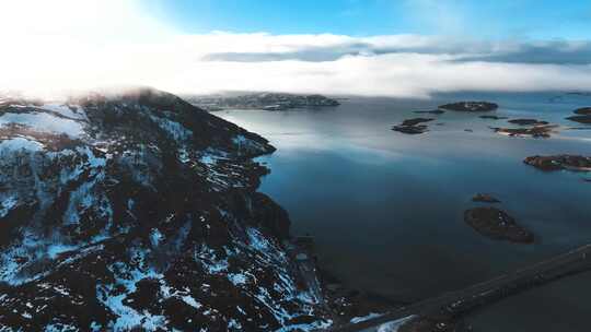 4K航拍挪威索玛若伊岛无限风光