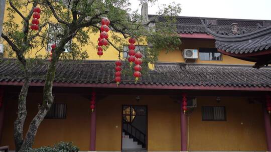 杭州飞来峰三天竺法镜寺建筑