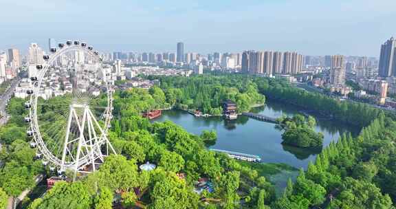 合肥 逍遥津 古逍遥津 摩天路 城市花园