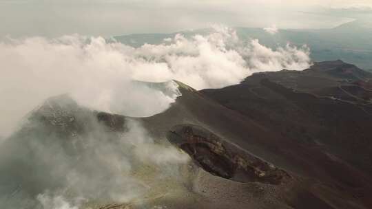 西西里岛，意大利，埃特纳，火山