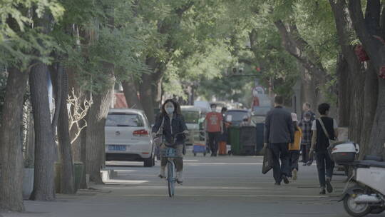 北京胡同空镜 北京生活镜头视频素材模板下载