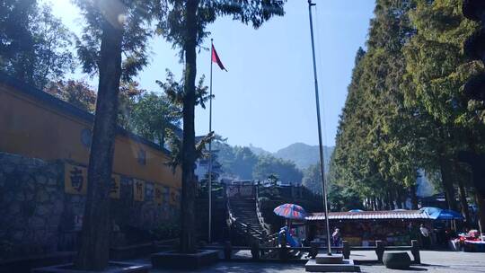 安徽九华山祗园禅寺建筑视频合集