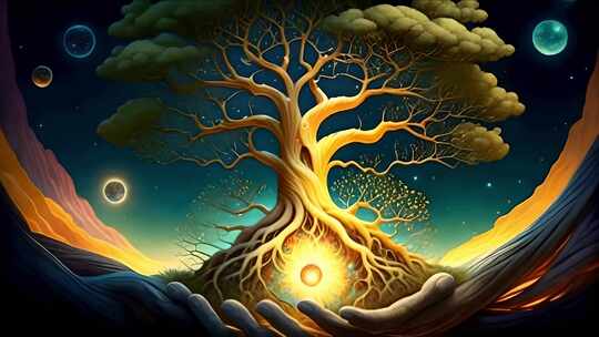 概念生命树宇宙树