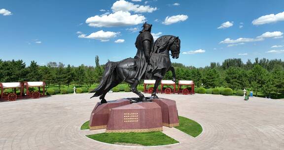 内蒙古鄂尔多斯伊金霍洛旗成吉思汗陵墓