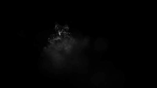 黑色背景粒子特效