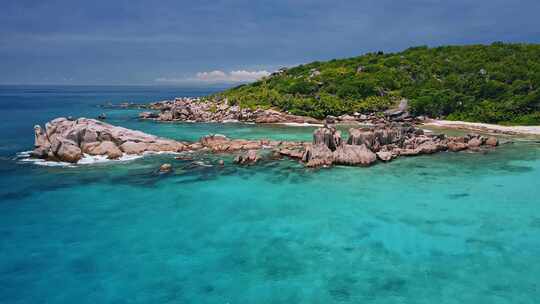 海洋，海岸，岩石，热带