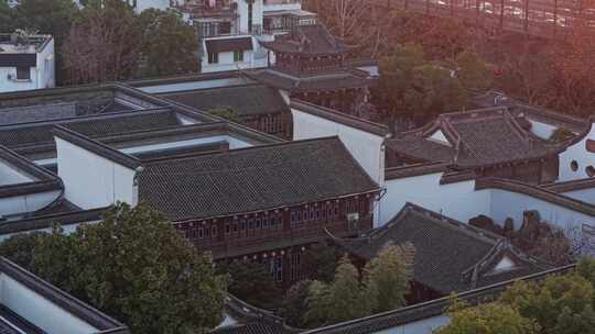 胡雪岩故居航拍