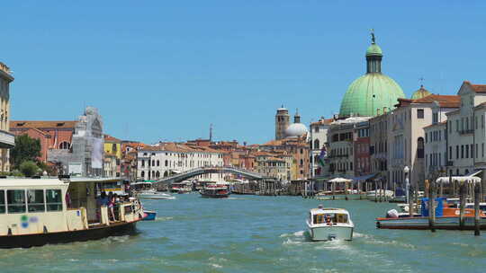意大利海洋之旅威尼斯大运河视频素材模板下载