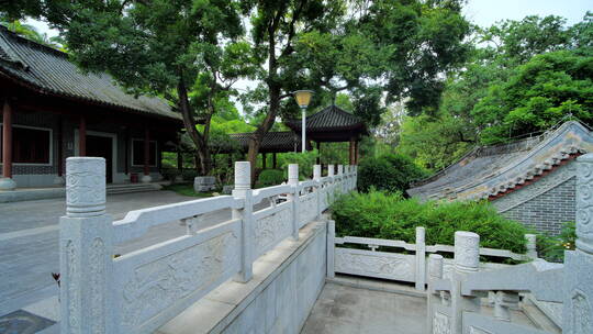 中式园林庭院古建筑院子