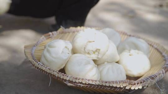 农村烧火做饭