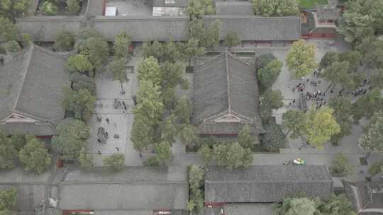 河南洛阳白马寺航拍