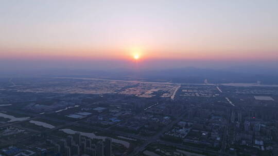 珠海金湾航空新城航拍航空博览会