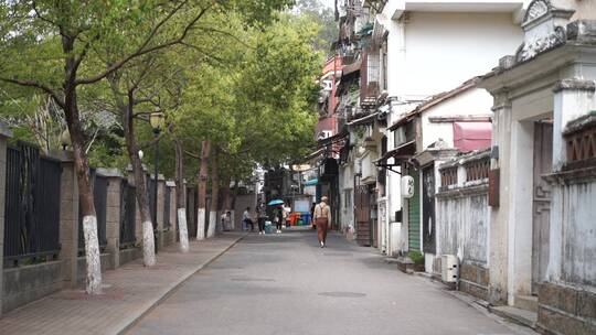 鼓浪屿老街道巷子胡同