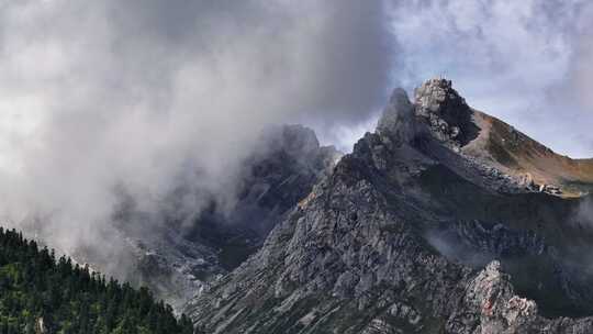 莲宝叶则高山航拍