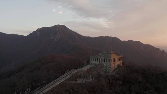 北京箭扣长城冬季雾凇云海震撼景观