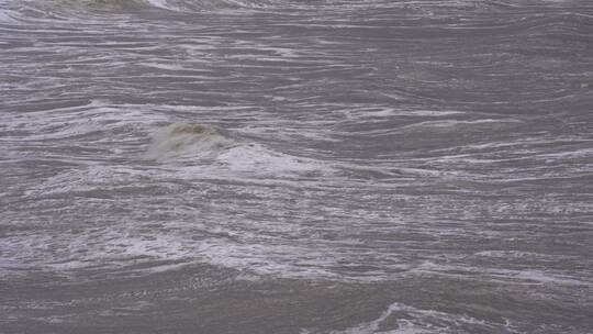 冬天的海浪视频素材模板下载