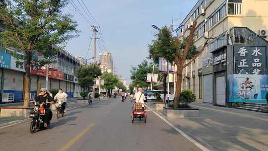 街头城市建筑高清拍摄