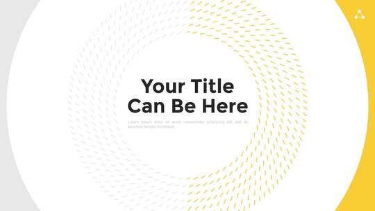 商务公司演讲文稿会议展示AE模板