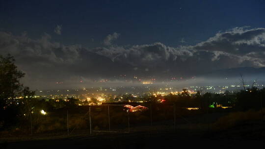 加利福尼亚州都市夜景