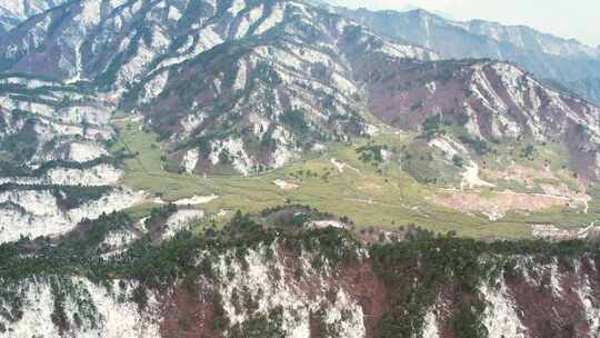 杭州临安大明山牵牛岗冬天风景航拍