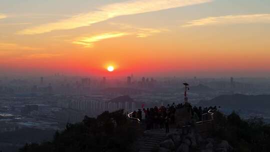 苏州绝望坡日出