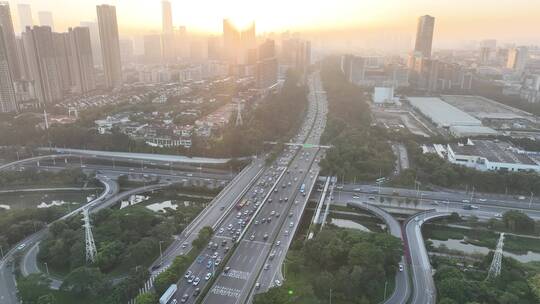 交通 车辆 车流 十字路口 北环大道