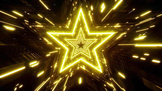 赛博金星光隧道