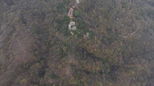 秦岭山脉秋季风景云海