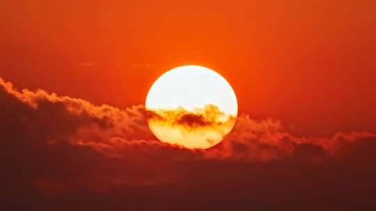 日出日落朝霞晚霞黄昏夕阳金色太阳特写
