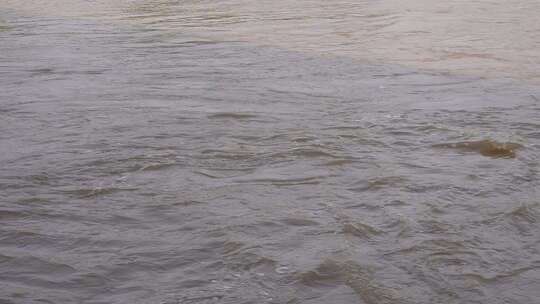 河流 流水 水面 奔流 江河 波涛 波浪翻滚