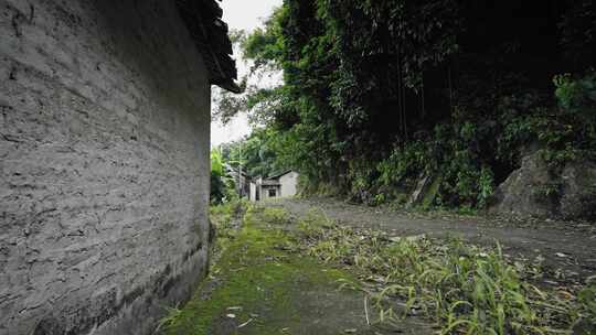 【正版素材】农村道路乡村幽静山村