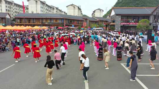 4k农村广场舞健身