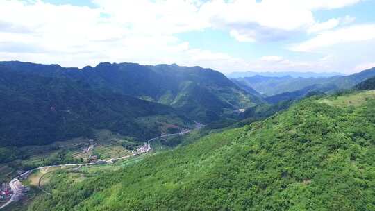 秦岭山区航拍