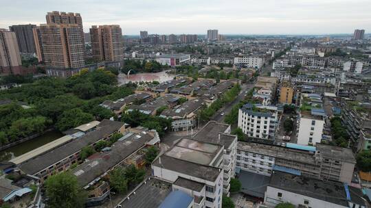 疫情之下静默管理城市广场街道