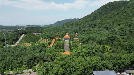 湖南常德夹山国家森林公园夹山灵泉禅院