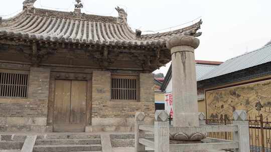 山西长治浊漳河谷淳化寺古建筑分镜素材